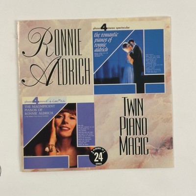 Ronnie Aldrich   Twin Piano Magic CD 1994 Easy Listening Rebound Records