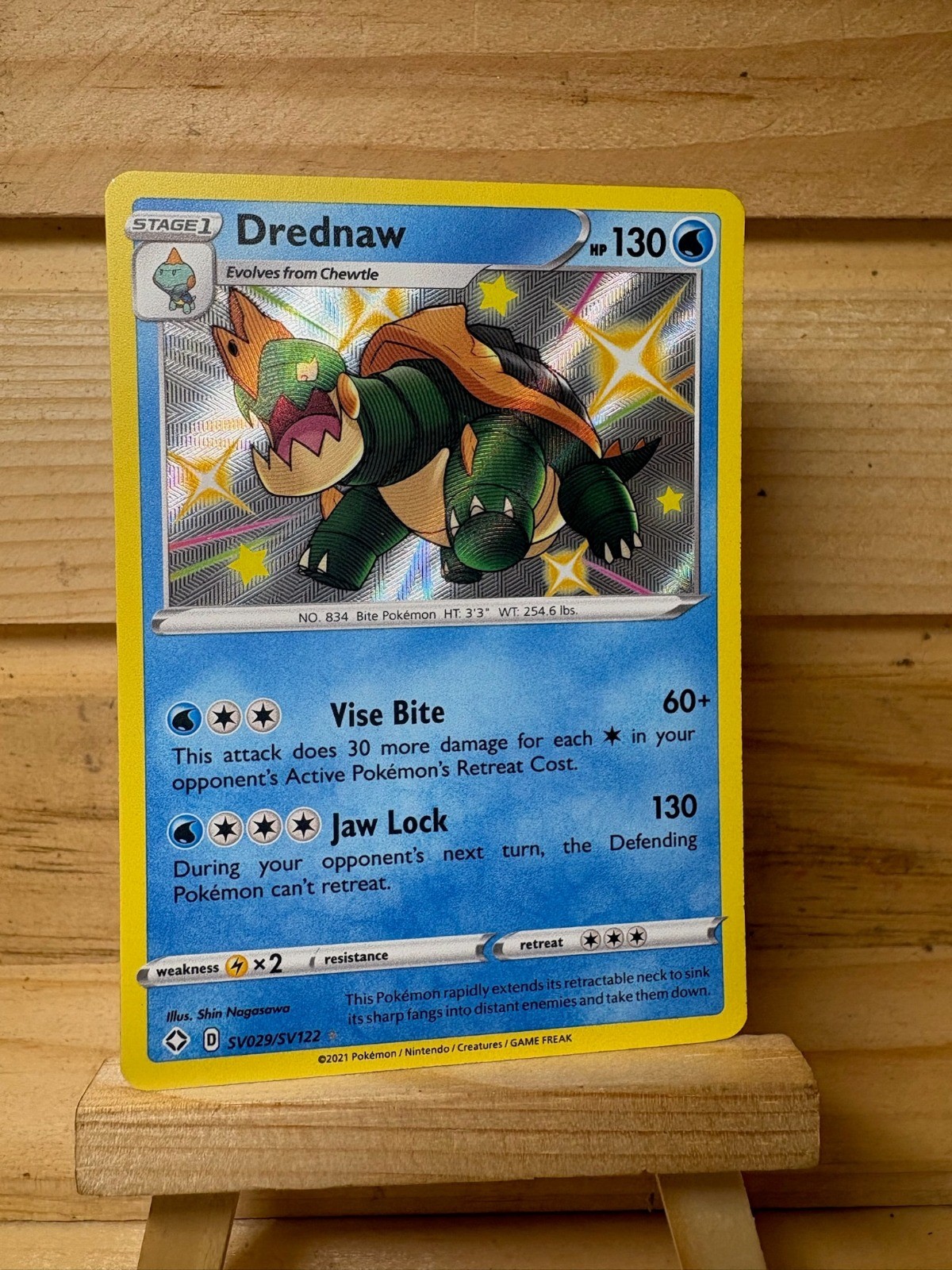 Drednaw SV029/SV122 Pokemon TCG SHFSV: Shining Fates: Shiny Vault NM
