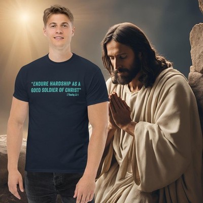 Endure Hardship Unisex Classic Tee by Warrior Veteran Clothing