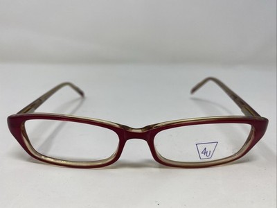 Capri 4U US51 MAUVE 48-16-135 Pink Lemonade Full Rim Eyeglasses Frame &P96