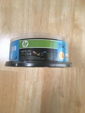 LightScribe HP Lightscribe CD-R 52x 700MB Blank Discs 25 Pack New Sealed