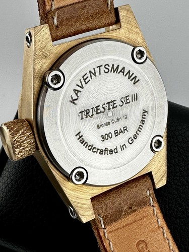 KAVENTSMANN TRIESTE SE Bronzo 47mm Bronzegehäuse 3000m Diver Swiss ETA Automatik - Bild 7 von 11