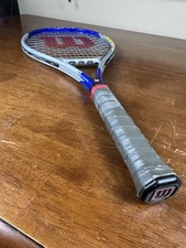 Wilson Impact Titanium Tennis Racquet L3 4 3/8 Grip Soft Shock Power Bridge