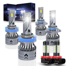 Upgraded 9005 H11 Light bulbs for Toyota 4Runner (2010 2011 2012 2013 2014 20...