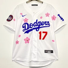 Shohei Ohtani #17 Baseball Jersey, Embroidered, White