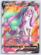 Galarian Rapidash V 167/198 - Pokemon - Chilling Reign - NM - Saki Hayashiro on eBay