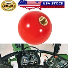 R50864 R153875 R161382 Gearshift Knob Replacement for John Deere Tractor (Red)