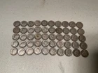 $5 Roll of 50 Roosevelt Dimes 1964 Circulated 90% Silver
