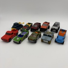 VTG Hot Wheels Truck Lot of 10 4x4 Pickup Tow Off Road 1:64 Diecast Trucks Car