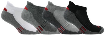 Prohike 6 Paar Herren Anti Blasen gepolsterte Fersenstütze Sportsocken UK 6-11
