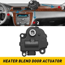 Brand New Heater Door Blend Actuator For 04-10 Impala Chevy 604-108