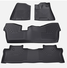 3d Molded All Weather Tpe Floor Mats Liner Fit For 2016-2022 Honda Pilot