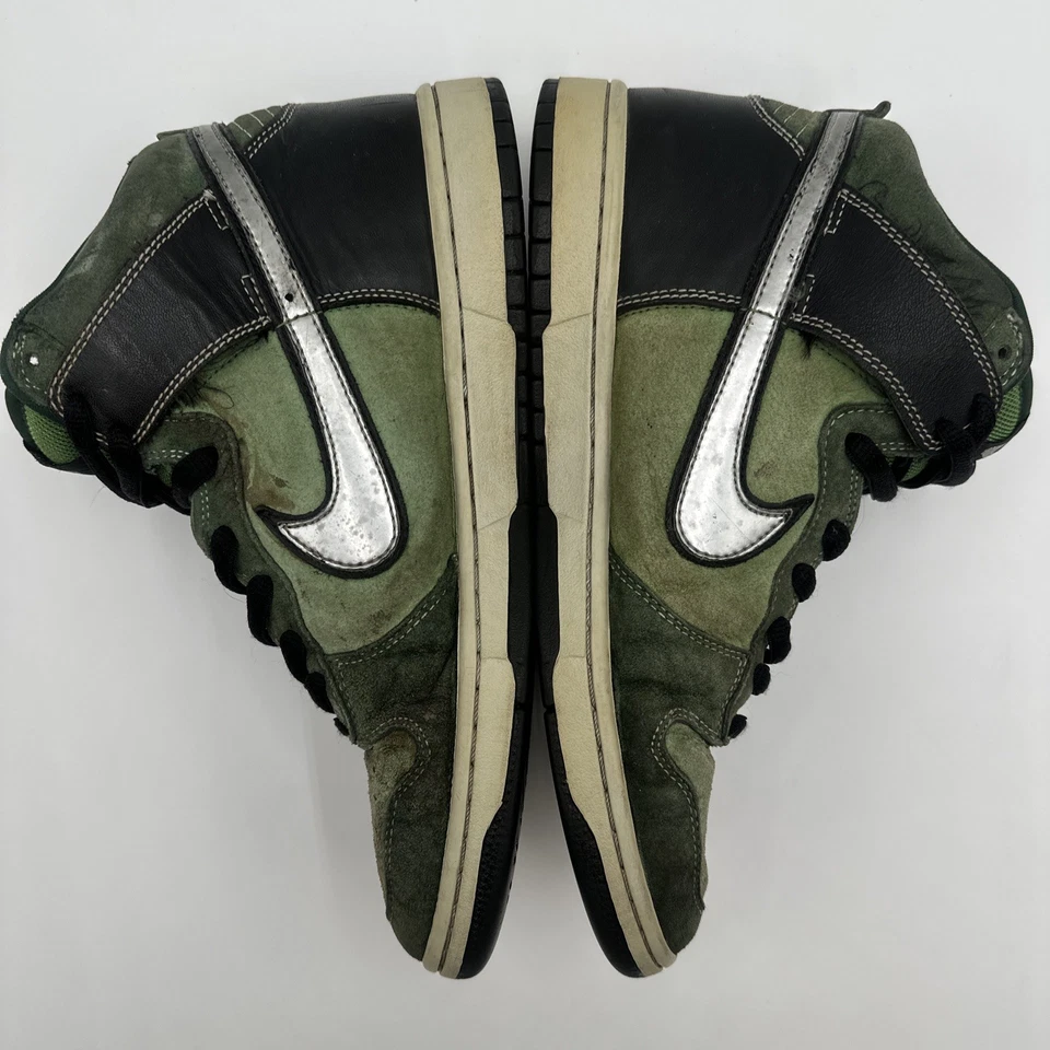 Nike Dunk High Pro SB Brut 2007 Size 9.5 Used 305050-304 - Image 3 of 4