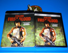 Rambo: First Blood (4K UHD + Blu-ray + Digital with *Rare Slipcover*) Brand New