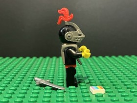 LEGO Castle Black Knights Armor Minifigure Breastplate Plume cas172 6034