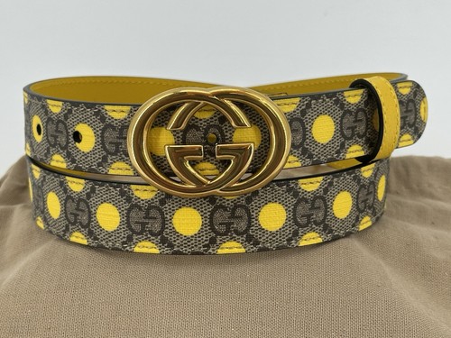 Cintura donna Gucci nuova lusso originale Marmont-709982 - taglia 90 cm - Foto 2 di 7