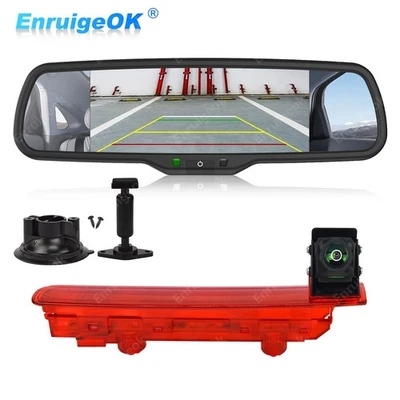 Caméra de recul pour VW Transporter T5/T6 kit de feux stop LED et écran 6,86" - Photo 1/4