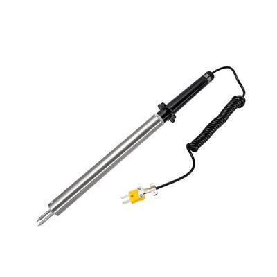 Xnrtop K-Type Surface Thermocouple Probe with Coiled Cable   0 1000°C High Te...