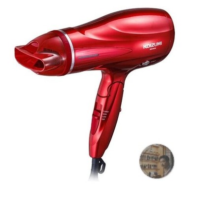 Koizumi KHD-9230/R Hair Dryer Red Ionic Scalp Care High Airflow 1200W New
