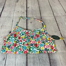 Mini Boden Floral Pattern Bikini Top Sz: 11-12 Years NWT