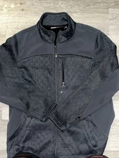 Swiss Tech Jacket Dark Gray Full Zip Lined XL 16-18 Woman’s