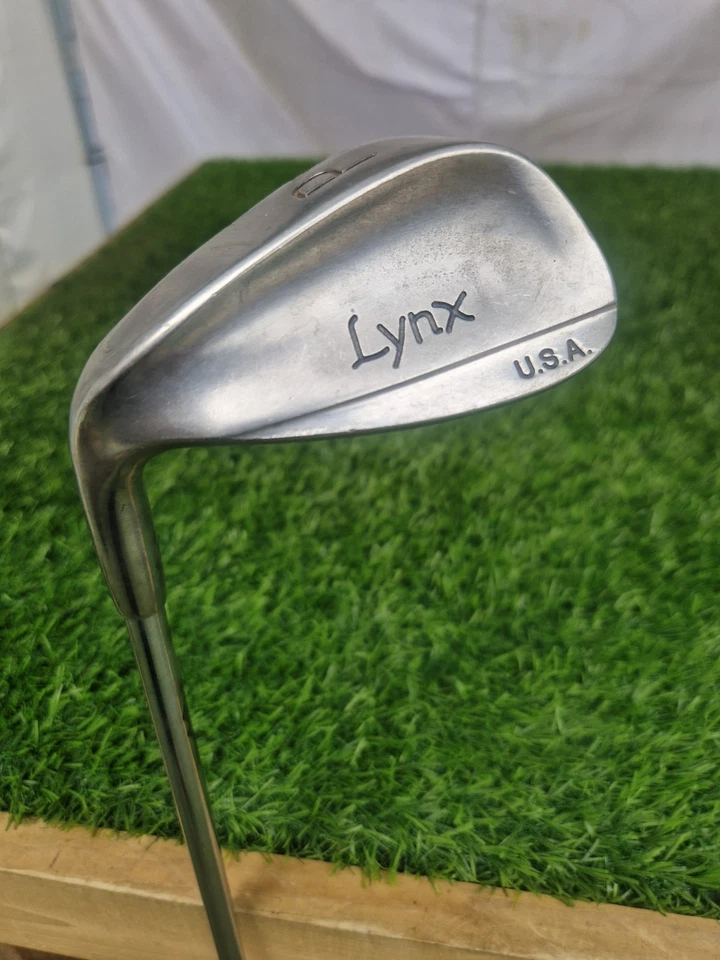 Lynx USA Pitching Wedge - Stiff Flex Steel Shaft - Left Handed - Image 2 of 4