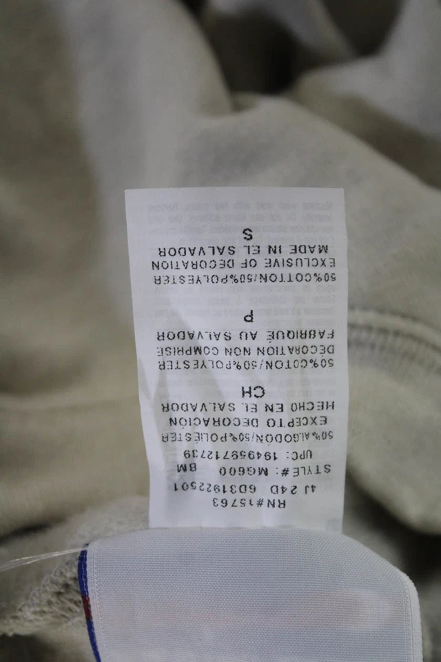 Champion Unisex Beige Pullover Sudadera Cuello Redondo Divertida Talla S Foto 4 de 4