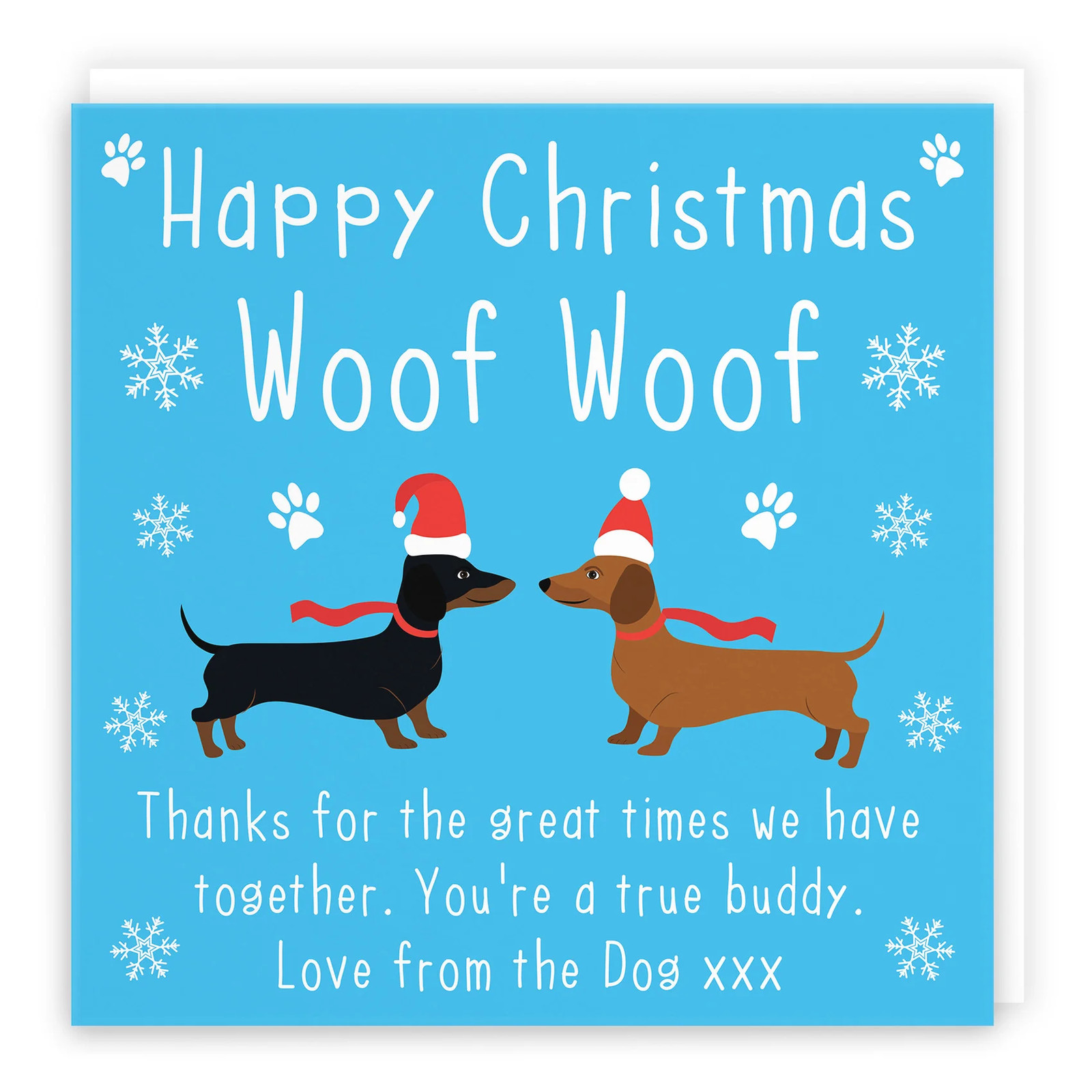 From The Dog Christmas Card Iconic
