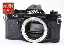  Exc 4 Pentax K2 35mm SLR Film Camera Black Body  From JAPAN