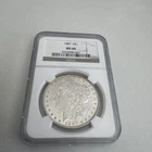 1887 Morgan Silver Dollar NGC MS-66
