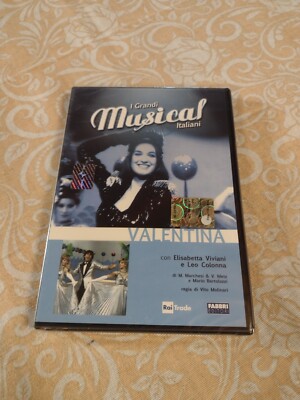 VALENTINA ELISABETTA VIVIANI COLONNA MUSICAL MOLINARI RARO DVD EDITORIALE NUOVO