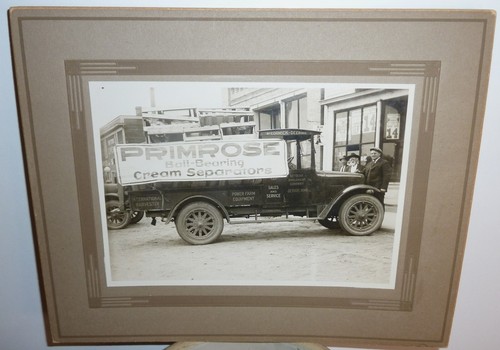 Detroit Lakes Mn Cabinet Card Photograph International Cream Separator Implement - Picture 2 of 11