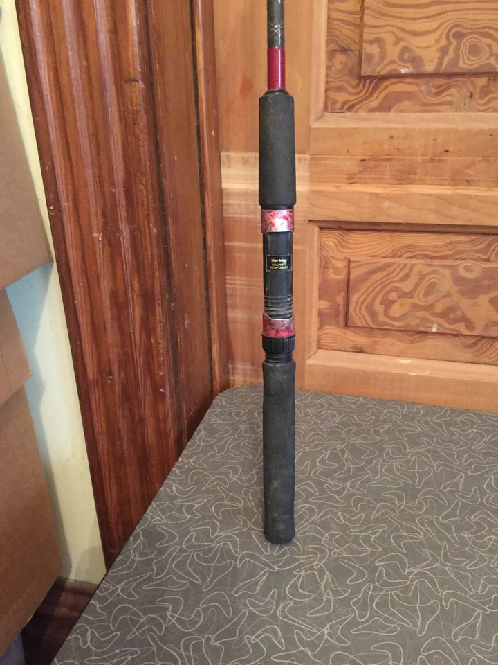 Caña de pescar vintage Berkley grafito mosca o giratoria 5'10" Foto 4 de 4