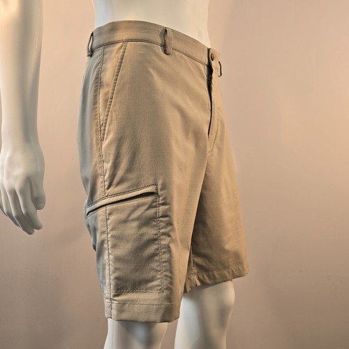 Greg Norman Mens Shorts Size 36 Stone Beige Color Pockets