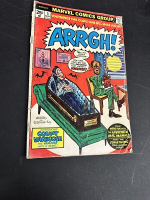 Marvel Comics  ARRGH ! #5 Bronze Age September 1975 Marvel Comic Group