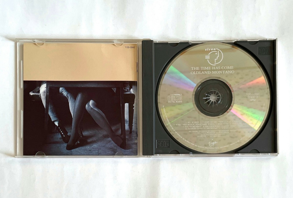 OLDLAND MONTANO THE TIME HAS COME JAPAN PROMO CD 1988 VJD-32082 w