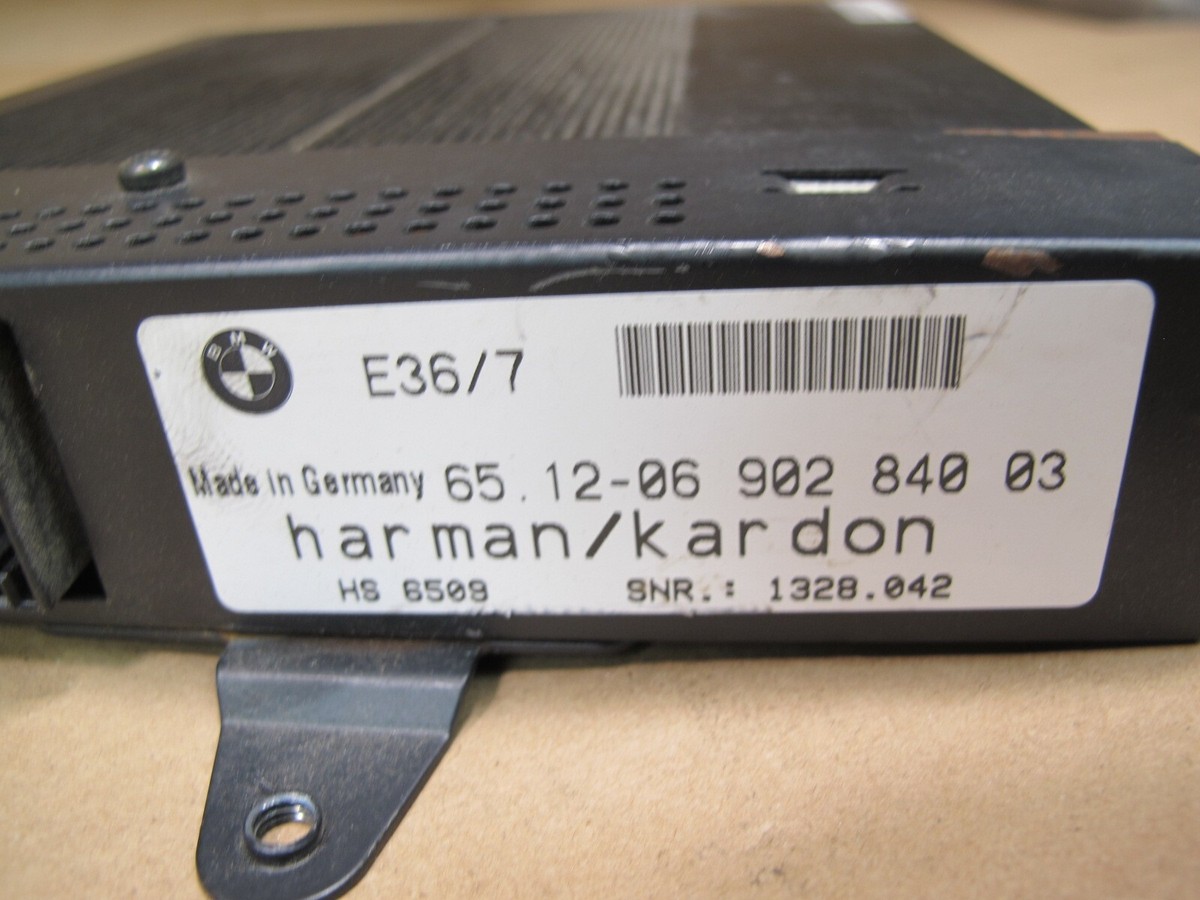 99-02 BMW E36/7 Z3 HARMAN KARDON HI-FI AUDIO AMPLIFIER AMP