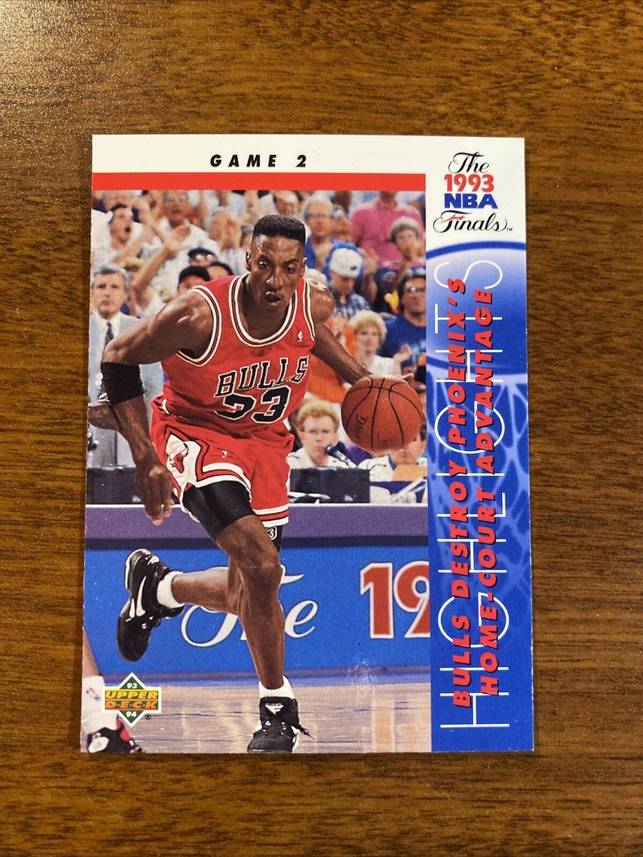 Scottie Pippen 1993-94 Upper Deck #199 NBA Finals Game 2 Chicago