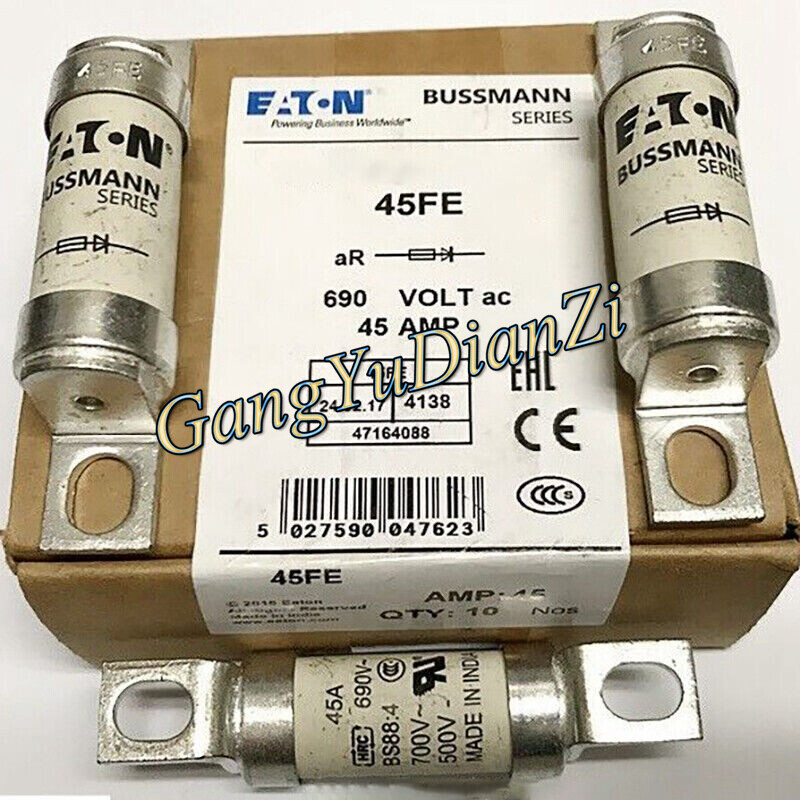 10PCS/BOX Eaton BUSSMANN fuse HRC ceramic fuse BS88:4 690V 10PCS/BOX Eaton BUSSMANN fuse HRC ceramic fuse BS88:4 690V