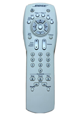 Bose Advanced Remote for 3-2-1 Series I (AV-321) White {NEW} FAST FREE SHIPPING.