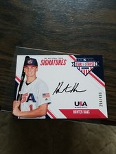 2020 Panini USA Baseball Stars & Stripes - 18U National Team Signatures #18U-HH