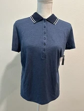 Bass Outdoor Womens Polo Shirt Performance Tee Ebb And Flow Choose Your Size New