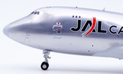 1:200 JC Wings Diecast Aircraft JAL Cargo Polished B747-400 JA402J