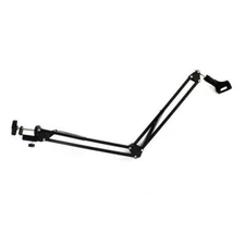 Broadcast Studio Microphone Suspension Boom Scissor Arm Stand Table Metal Mount