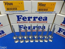 Ferrea 5000 Valves Flat Honda Acura GSR DOHC VTEC B16A1 B16A3 B17A1 B18C2 B18C3