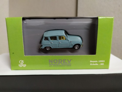 Renault R4L . Azul . Norev . Escala 1/87 - Imagen 7 de 7
