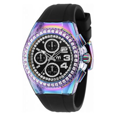 TechnoMarine Cruise Glitz Women's 40mm Rainbow Crystals Chrono Watch TM-121053