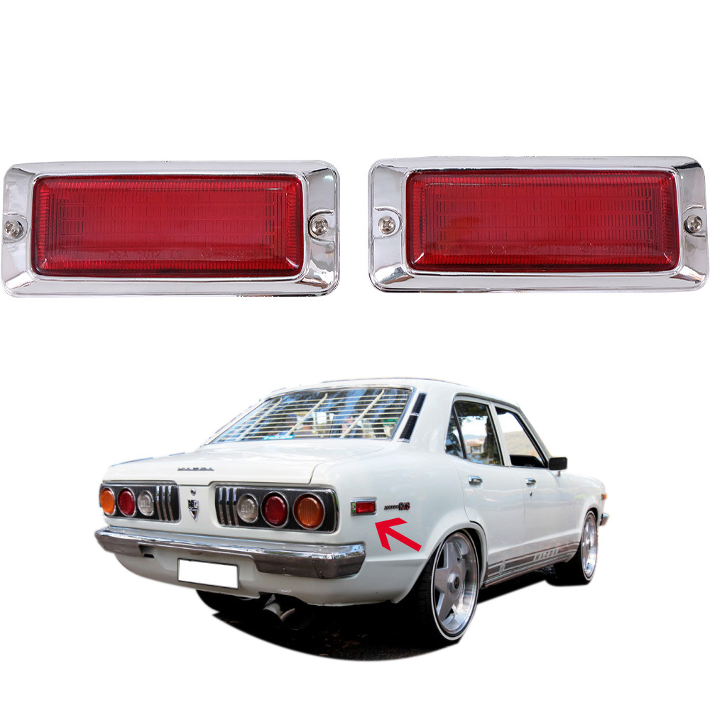 1971-78 FIT Mazda Rx3 Rx-3 808 Rx4 929 Rear Marker Light Lamp Red