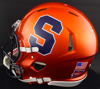 SYRACUSE ORANGE NCAA Riddell Speed Full Size AUTHENTIC Football