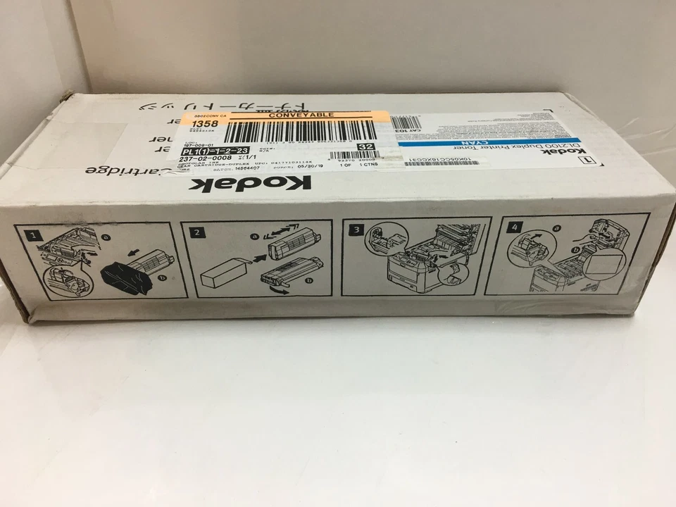 Tóner para impresora dúplex Kodak DL2100 cian CAT 103 1145 Foto 4 de 4